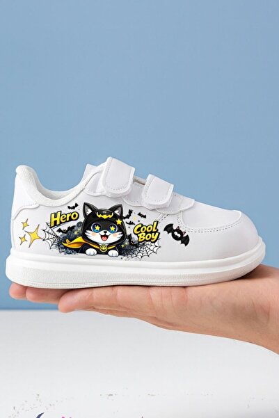 archiepet Pantofi sport pentru copii cu imprimeu Hero Cool Boy Hero Kitty
