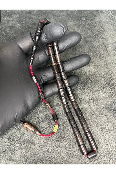 Mos Tespih Systematic Ismail Erol Master Craftsmanship Natural Wenge Wood Hig...