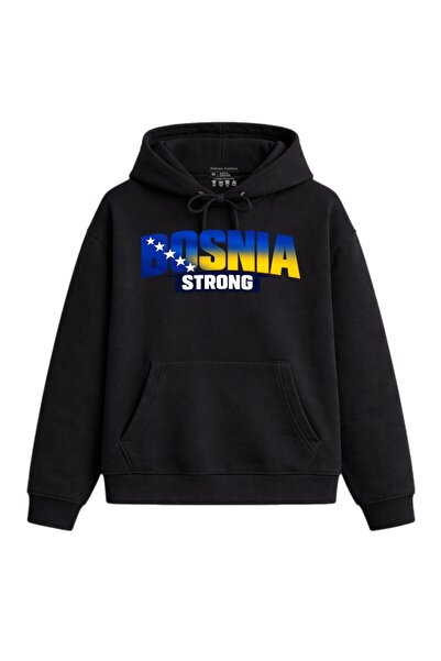 Rabona Fashion Moștenire puternică a Bosniei – Hanorac / Tricou / Maiou cu im...
