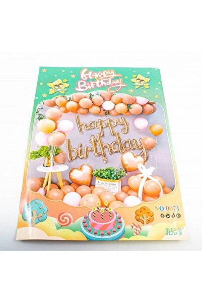 OEM Salmon Pink Balloons Set