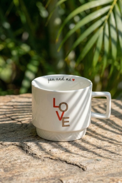 ACAR Cana de porțelan Anisa - 325 ml