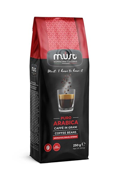 must ESPRESSO ITALIANO Must Puro Arabica - 100% Arabica - Dark Roast Whole Co...