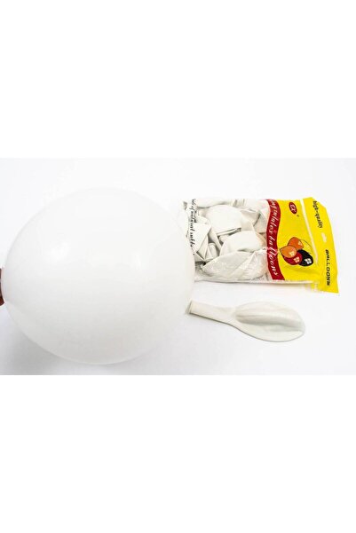 OEM Jumbo Balloons 10/set 45cm Matt White