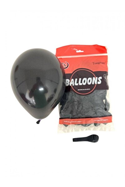 OEM Matte Latex Balloons 100/Set 5" Black
