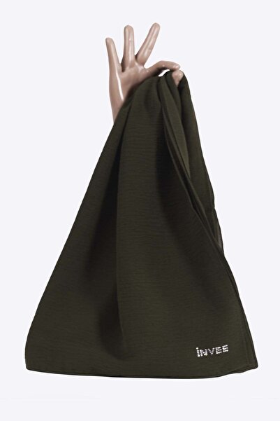 Invee شال الجاز كاكي