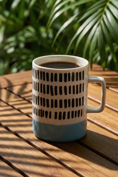 ACAR Anna Porcelain Mug Blue - 385 ml