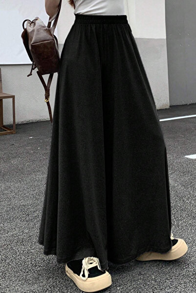 COOL TARZ بنطلون رياضي نسائي ذو خيطين واسع الساقين وعالي الخصر، موديل مريح وف...