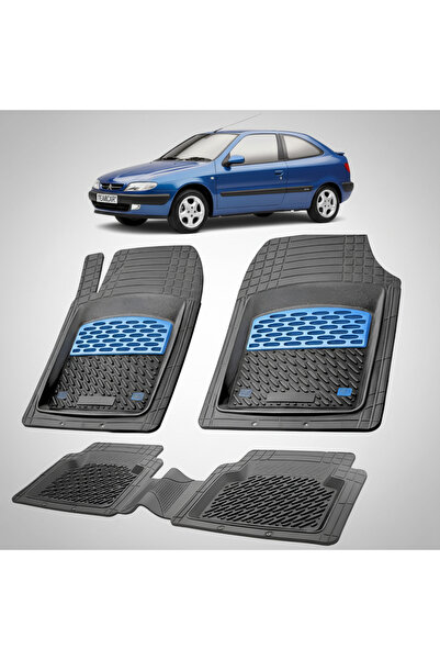 TEAMCAR Σιτροέν Ξαρά Γενιά Ι Συμβατά Πατάκια Δαπέδου 1997-2006 |   Μπλε