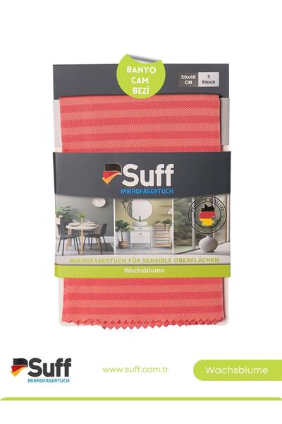 Suff WACHSBLUME 70X50 Cam Bezi – Ultra Emici, Çiziksiz, Ev & Araç Temizliği İ...