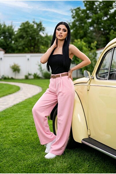 hies Women's Palazzo Double Wrinkle-Resistant Fabric New Season