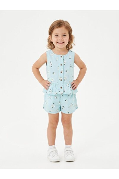 Miniminnakkidswear Baby Girl Top and Bottom Shorts Shirt Set 6-36 Months