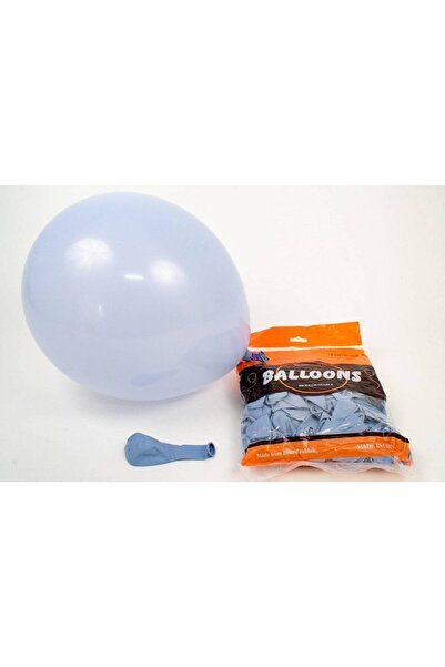 OEM Matte Colored Latex Balloons 100/Set Blue