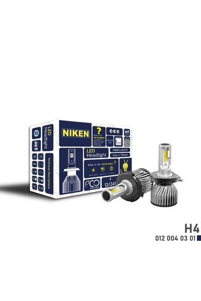 Niken H4 Led Xenon Eco Serisi 21-24V 8000 Lümen 6500K 40W