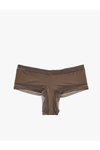 Koton Δαντελένιο εσώρουχο ψηλόμεσο με λεπτομέρειες