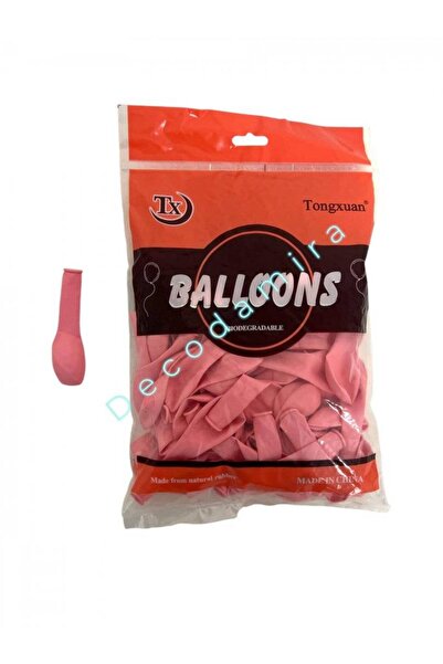 OEM Matte Latex Balloons 100/Set 5" Pink