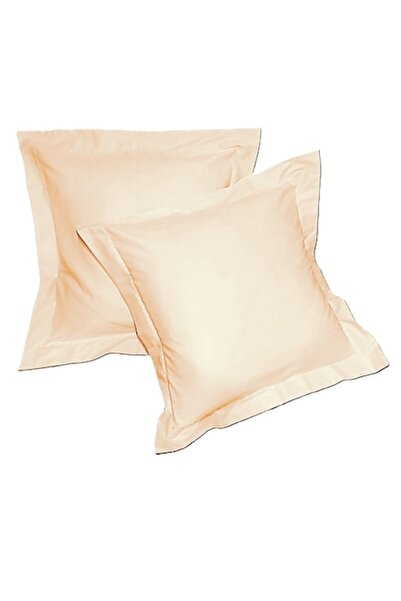 Casa Bucuriei Set 2 fețe de pernă cu bordură brodată, 60 cm x 70 cm, Casa Buc...
