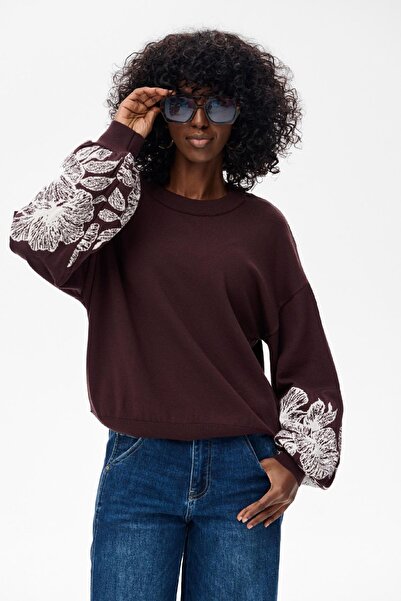 Blue Shadow Iben Dark Chocolate Women's Sweater 36/38