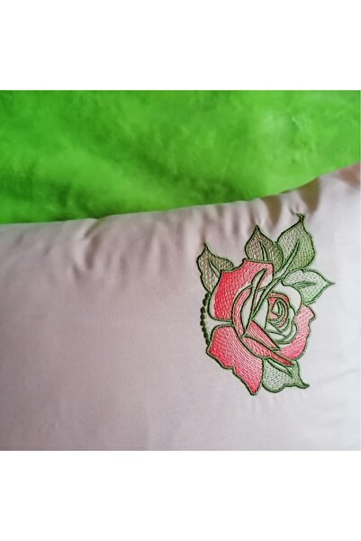 Casa Bucuriei Set de 2 fețe de pernă brodate 50 x 60 cm