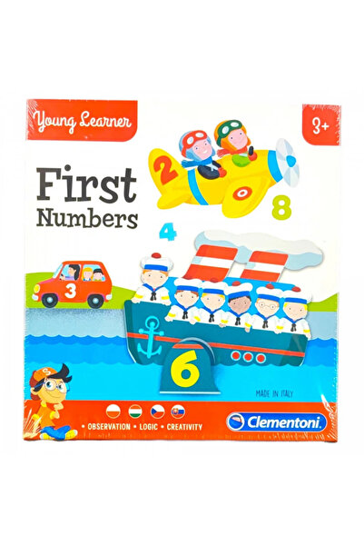 CLEMENTONI Colorat Educativ pentru Copii: Primele Numere