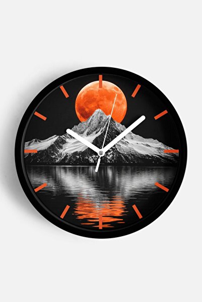 JHAAR Αφηρημένο - Μποέμ - Φύση - Μοντέρνο ρολόι τοίχου με θέα στη θάλασσα - 4...