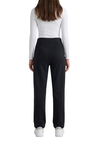 Abruzzo High Waist Palazzo Trousers Wide Leg - Black
