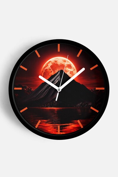 JHAAR Αφηρημένο - Μποέμ - Φύση - Μοντέρνο ρολόι τοίχου με θέα στη θάλασσα - 2...