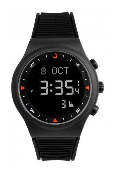 ALFAJR Men's Rubber Youth Digital Watch WY-16 - 38 mm - Black