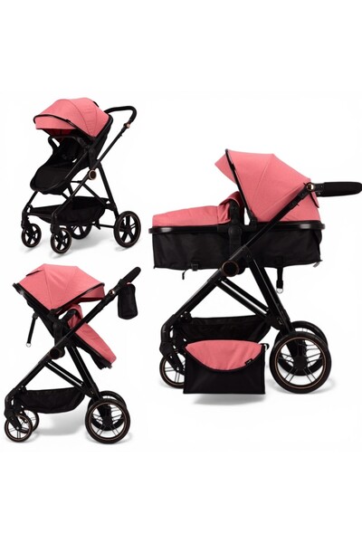 L-Sun Καρότσι 2 σε 1 – Γρήγορο και συμπαγές αναδίπλωση, Αναστρέψιμο, Περιλαμβ...