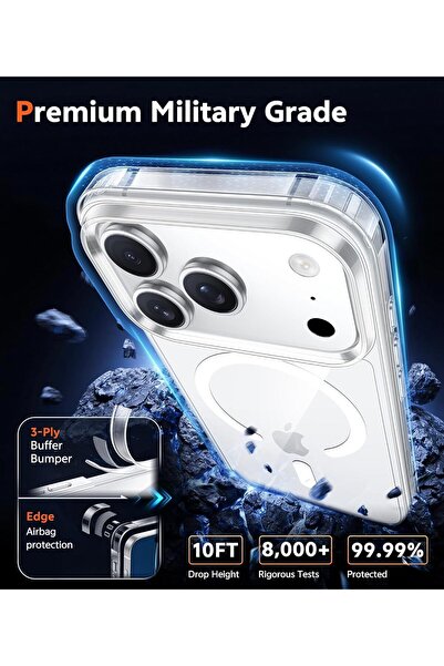 CaseGlobal iPhone 17 Pro Max Case – MagSafe Compatible Shockproof Protective ...