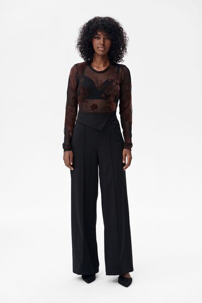 Blue Shadow Pantaloni de damă Duka Black 34