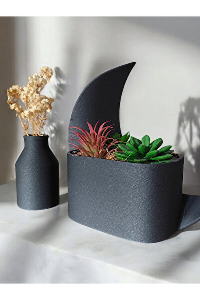 OEM Decorative succulent plant stand + minimalist vase with artificial plants