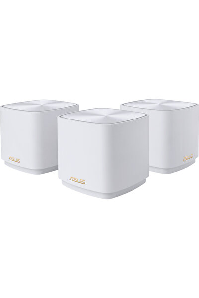 ASUS Sistem Wi-Fi Mesh ZenWiFi XD4 Plus (W-2-PK), AX1800, Dual-Band, acoperir...