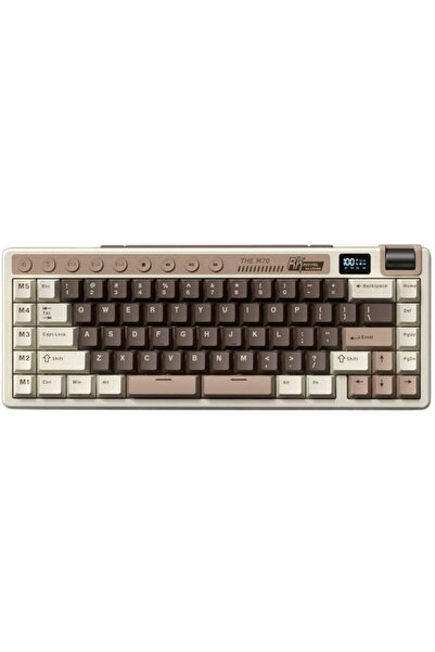 ROYAL KLUDGE Tastatura RK M70, Cream switch, RGB LED, USB/USB Wireless/Blueto...