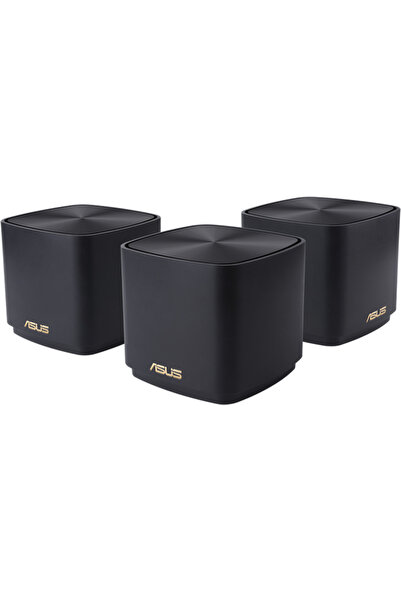 ASUS Sistem Wi-Fi Mesh ZenWiFi XD4 Plus (B-2-PK), AX1800, Dual-Band, acoperir...