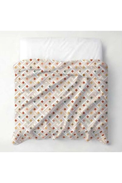 Cotton Box Asorti Reno Διπλό Τυπωμένο Πικέ Colora Μουστάρδα