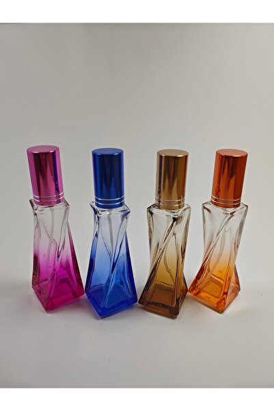 ANADOLU PARFÜM BOŞ CAM ŞİŞE DOLDORABİLİR 30 ML DÖRTLÜ SET