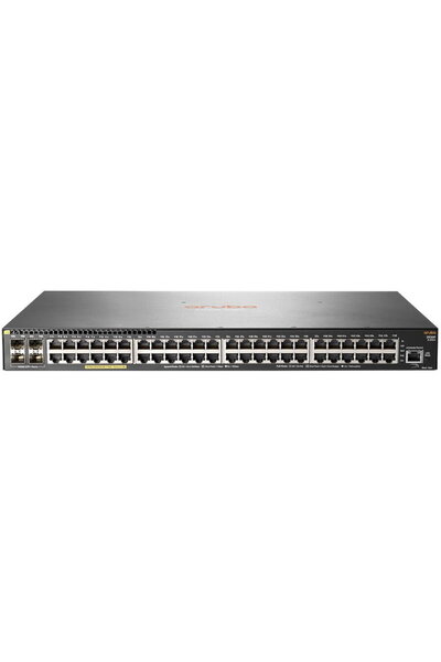 HP Hewlett Packard Enterprise Aruba 2930F 48G PoE+ 4SFP+ Managed L3 Gigabit E...