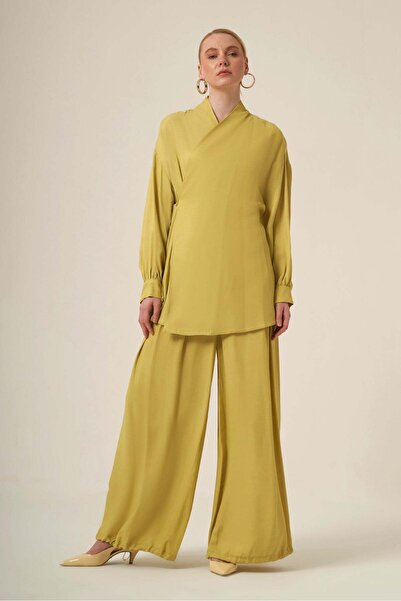 FTZ WOMEN Women's Valencia Krovaze Suit Lime 31348