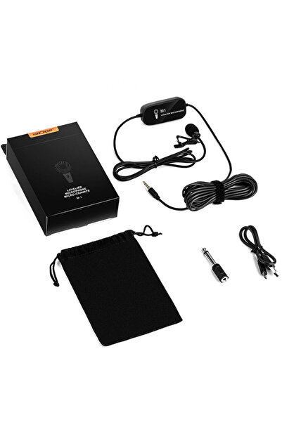 K&F CONCEPT M-1 hands-free lavalier microphone for DSLR Smartphone KF10.010
