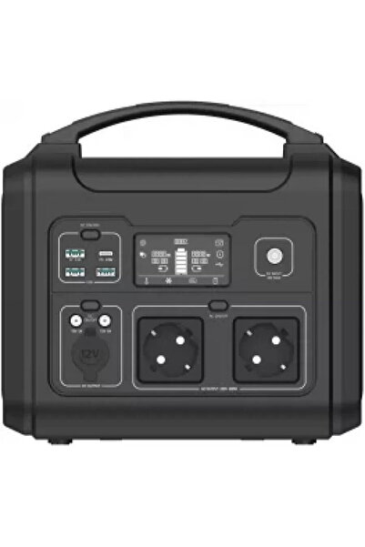 EZVIZ Portable power station lithium-ion 607wh (14.6v), ps600 - black