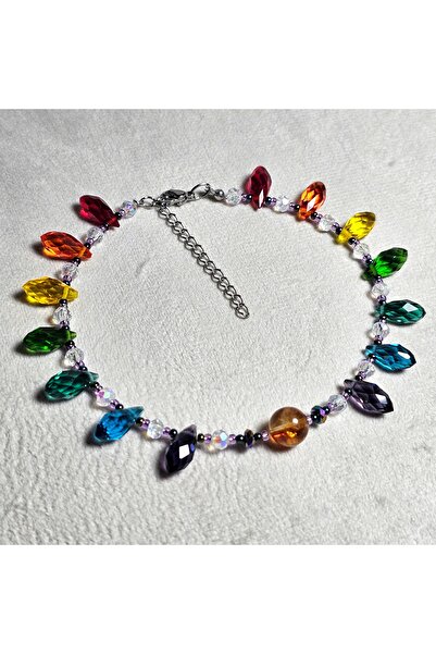 Singincraft Metallic- 7 Chakra Australian Crystal - Citrine Natural Stone Ank...