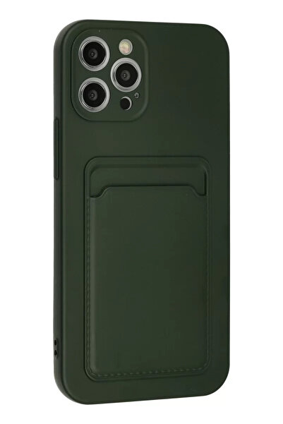 Generic Brand حافظة Newface لهاتف iPhone 12 Pro Max من السيليكون مع بطاقة عمل...