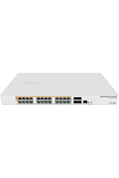 MIKROTIK Switch Router Cloud CRS328-24P-4S+RM, 24 porturi Gigabit, PoE+ Out 4...