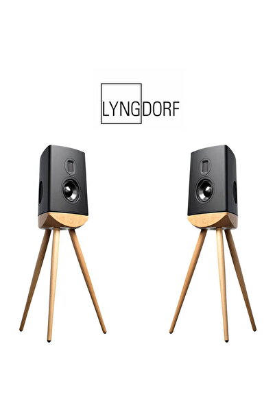 LYNGDORF Boxe High-End CUE-100 Black, Steinway AMT Tweeter, PURIFI Technology...