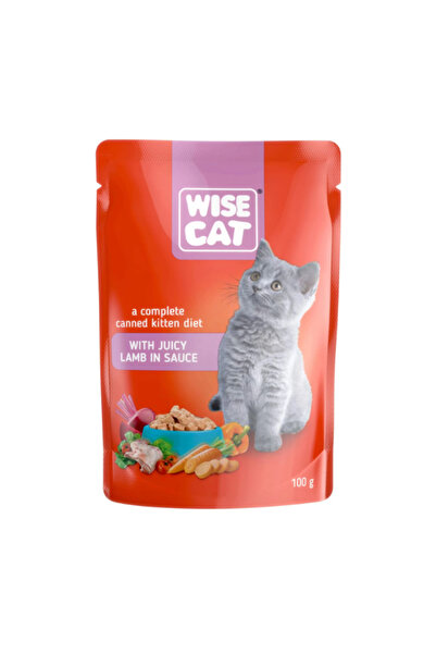 OEM Hrana Umeda Pisici WISE CAT – Kitten Miel in Sos 100g
