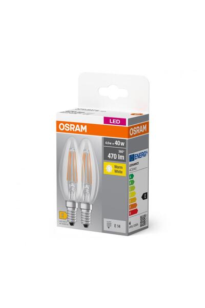 Osram Baseclb40 4W/827 230V Fil E14 Fs2