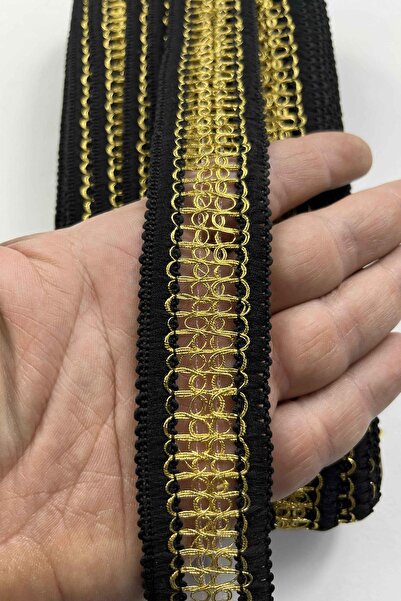 Hobigram Bandă decorativă Soltra pentru ornamente de margine – 3 cm lățime, 1...