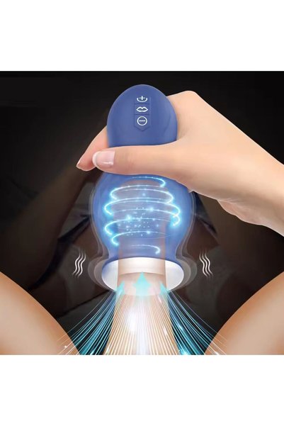 Erotic Desire Shop Masturbator electric cu funcție de aspirare și penetrare