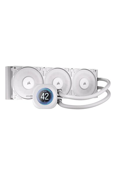 Corsair Nautilus 360 RS LCD Cooler cu lichid alb pentru CPU