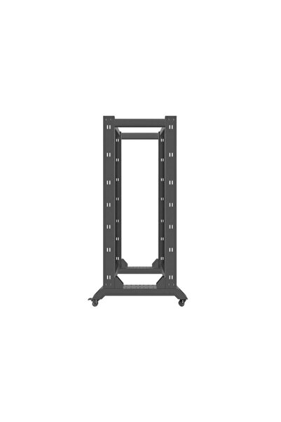 Lanberg Otvorený rack 19" 32U, 600X800, čierny V2
